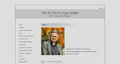 Desktop Screenshot of egon-spiegel.net